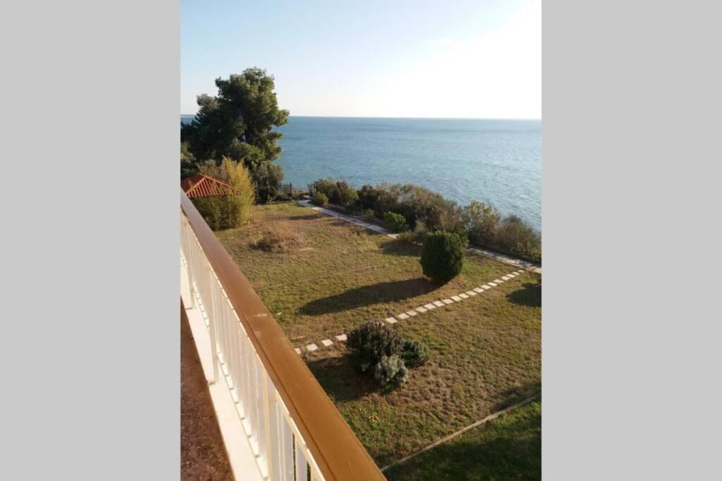Sunshine House Offering Spectacular Views To Olymp A Apartment Nea Iraklia Bagian luar foto