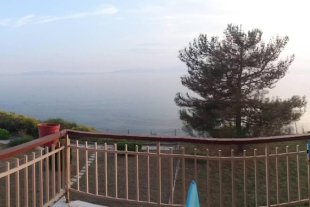 Sunshine House Offering Spectacular Views To Olymp A Apartment Nea Iraklia Bagian luar foto