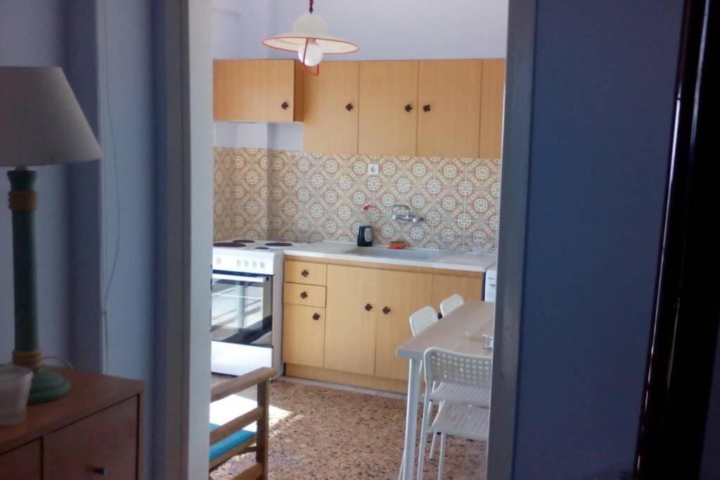 Sunshine House Offering Spectacular Views To Olymp A Apartment Nea Iraklia Bagian luar foto