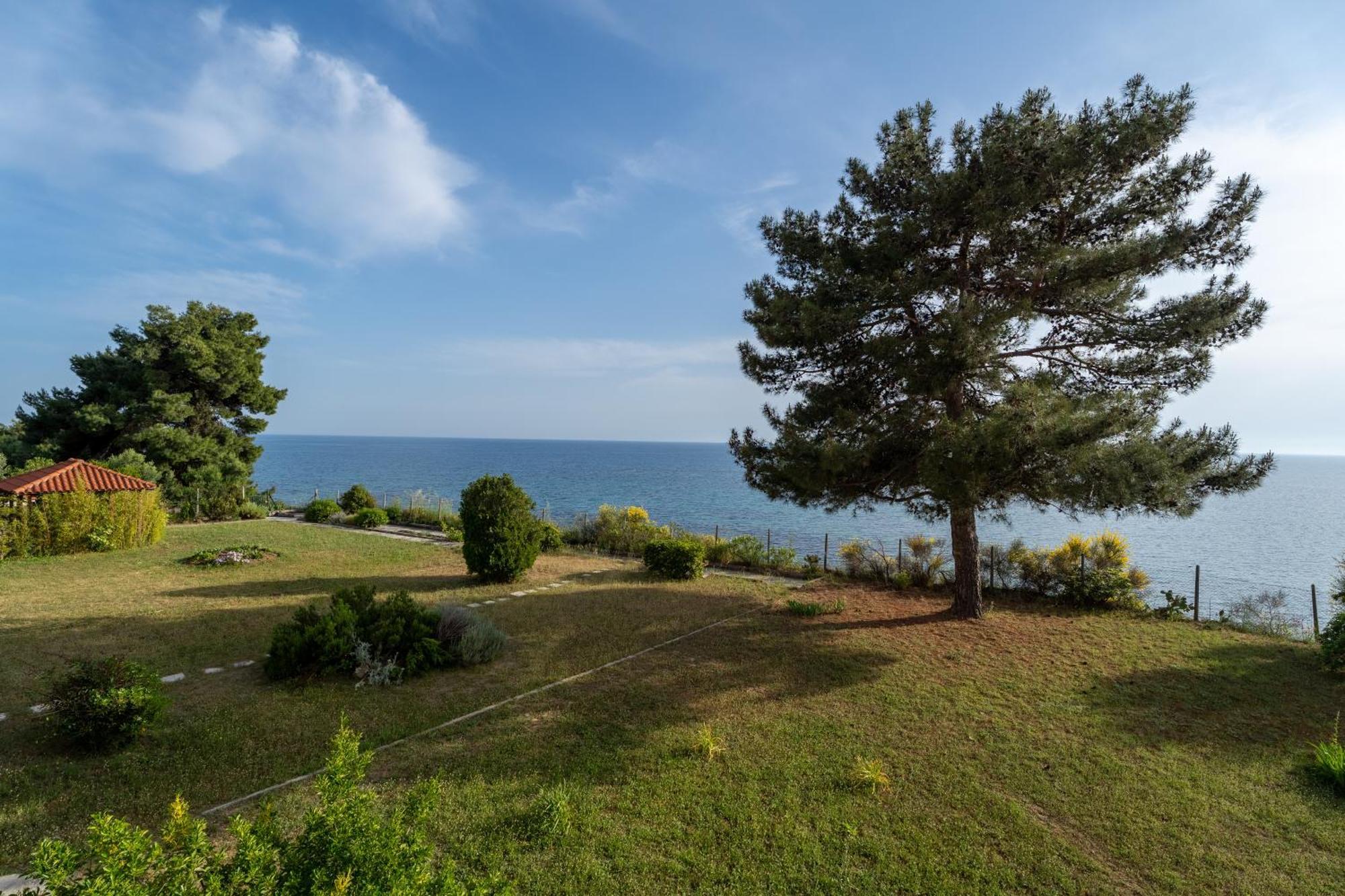 Sunshine House Offering Spectacular Views To Olymp A Apartment Nea Iraklia Bagian luar foto